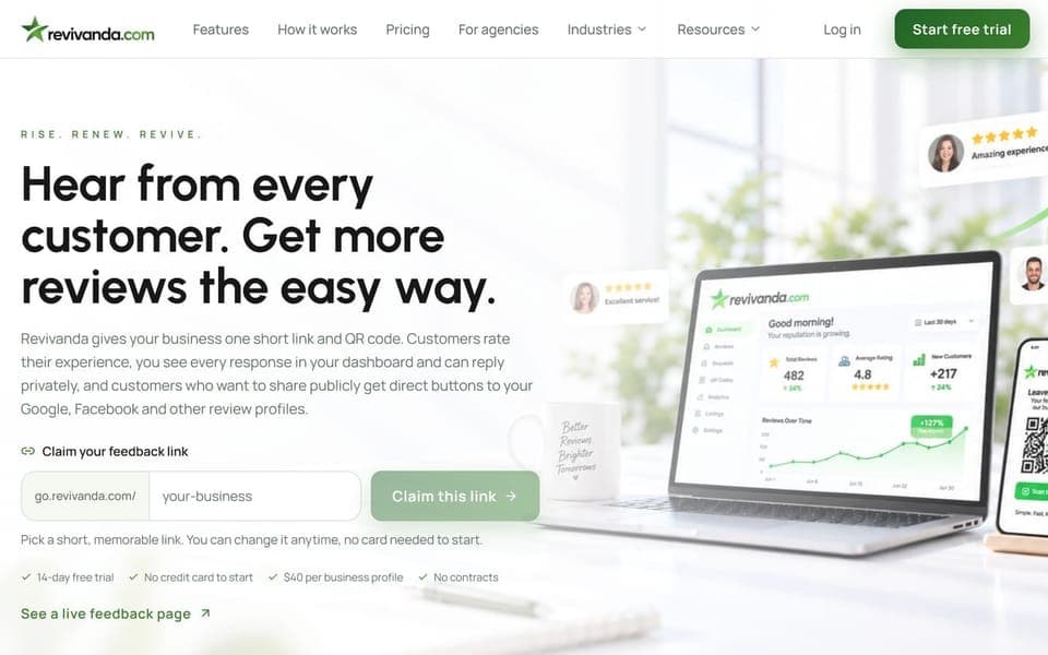 Revivanda website