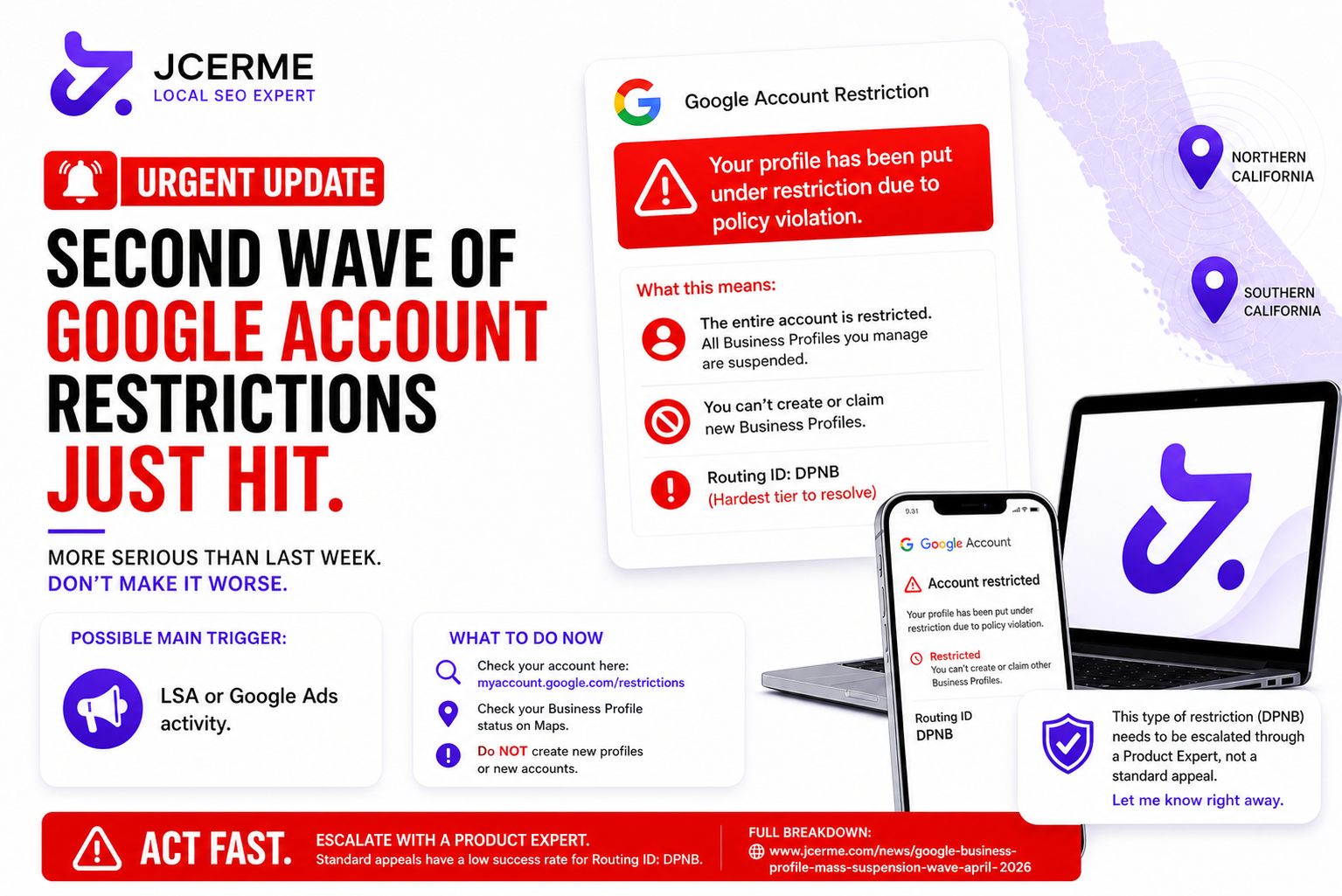URGENT: Second Wave of Google Account Restrictions Just Hit — May 4, 2026