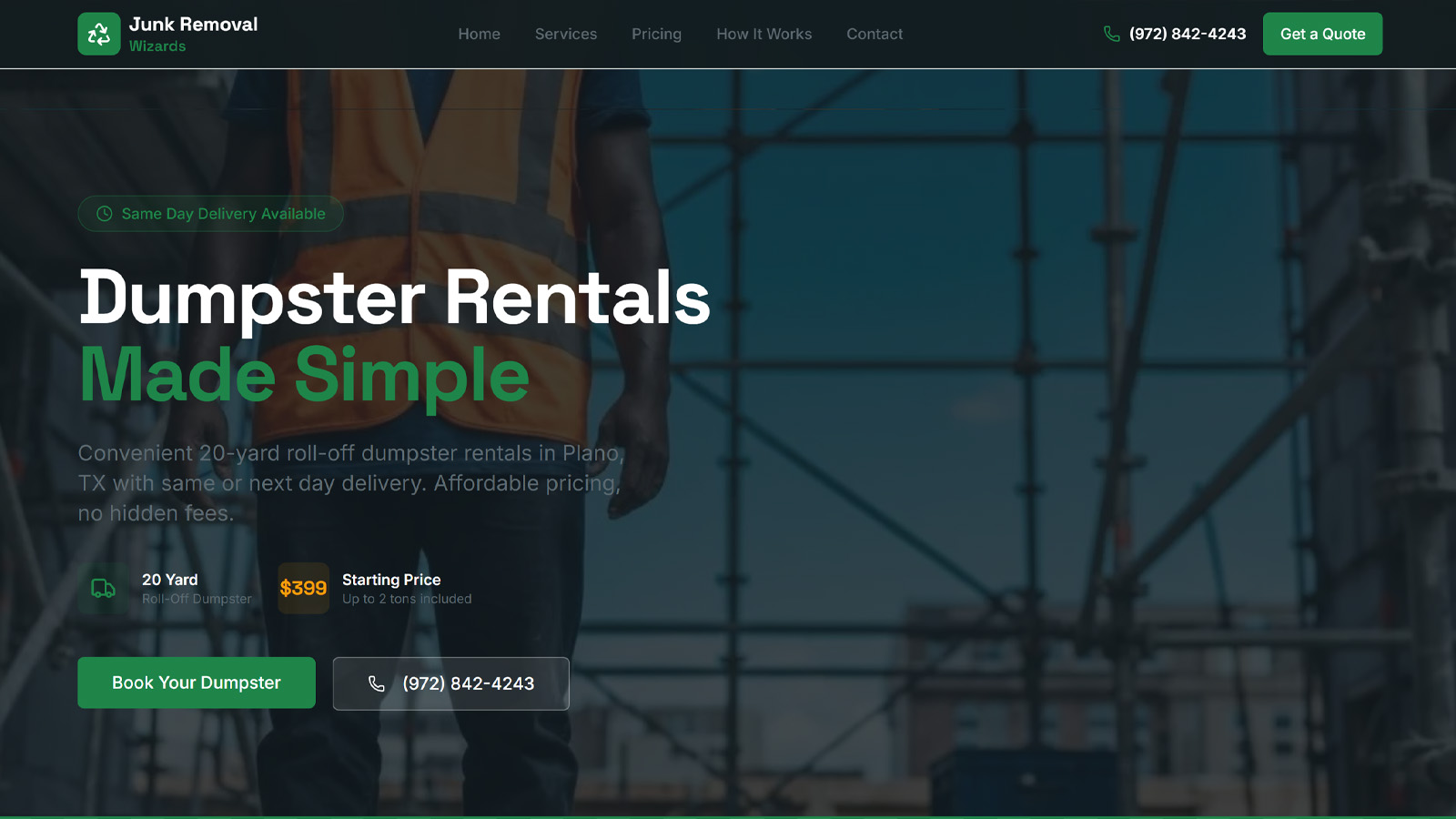 Junk Removal Wizards TX screenshot