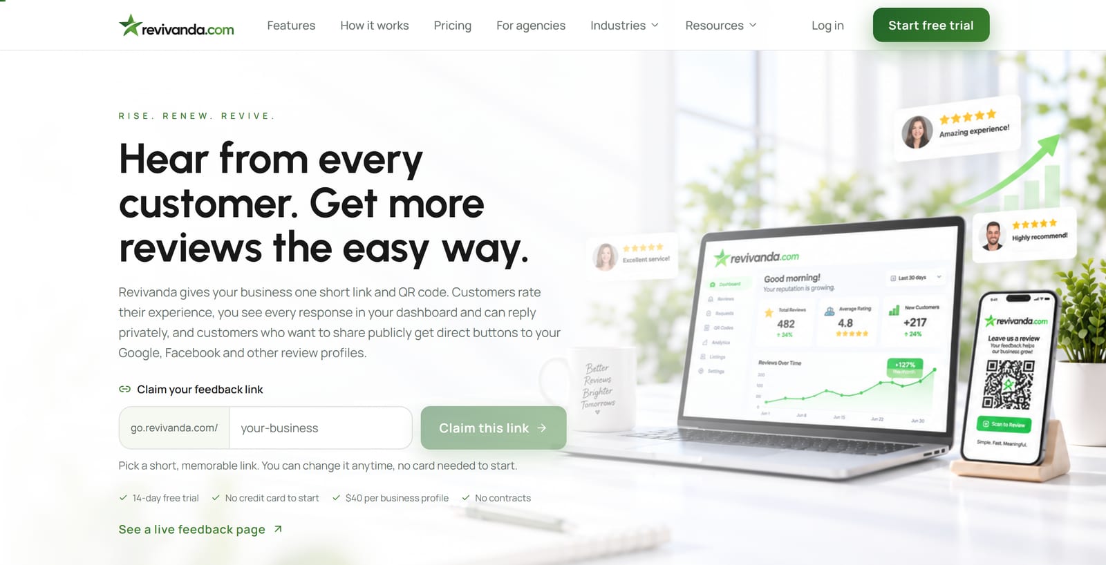 Revivanda website